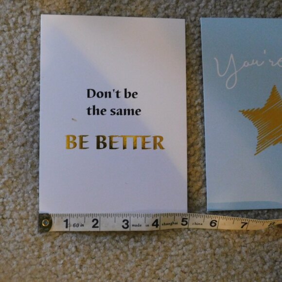 Inspirational Desk posters Daily Affirmation Cards Set - Picture 3 of 3